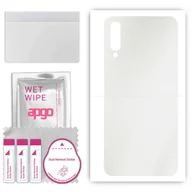 Szkła hartowane na telefon - Folia naklejka skórka strukturalna na TYŁ do Samsung Galaxy A70 -  Matowa Przezroczysta Winylowa - apgo SKINS - miniaturka - grafika 1