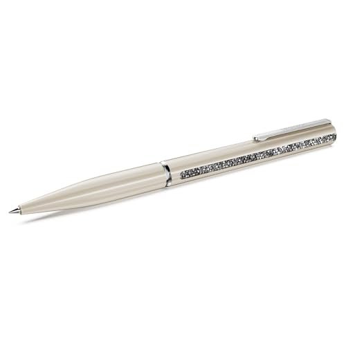 Swarovski Długopis Crystal Shimmer Glide, beżowy, beżowy lakier, chromowany