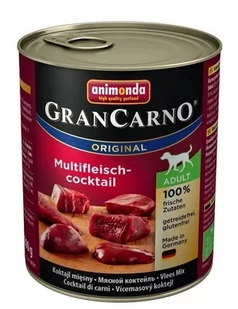 ANIMONDA GranCarno Adult Dog smak: Koktajl mięsny 6 x 800g - Mokra karma dla psów - miniaturka - grafika 3