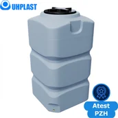 Zbiorniki na deszczówkę - UHP Zbiornik na wodę 500l UHP KUBATON HIGH BK-500 Szary - miniaturka - grafika 1