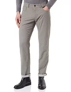 Camel Active Męskie Spodnie Bawełniane Regular Fit Houston, Zielony Ze Wzorem, 33W / 36L - Spodenki męskie - miniaturka - grafika 1