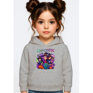 BLUZA DZIECIĘCA HUNTRIX HALLOWEEN 122-128 Z KAPTUREM BAWEŁNIANA JAKOŚĆ - Bluzy dla dziewczynek BLUZA DZIECIĘCA HUNTRIX HALLOWEEN 122-128 Z KAPTUREM BAWEŁNIANA JAKOŚĆ - Bluzy dla dziewczynek - miniaturka - grafika 1