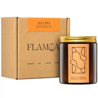 Świece - Flamqa FLAMQA Alluria Świeca Zapachowa 180 ml CB6F-60617 - grafika 1