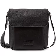 Torby męskie - Picard Męska torba na ramię Luke z syntetyku, rozmiar uniwersalny, szerokość 10 cm, wysokość 24 cm, długość 25 cm, z zapięciem na magnes, na co dzień, czarny, Rozmiar uniwersalny, Wieszak biznesowy - miniaturka - grafika 1