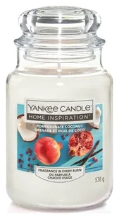Yankee Candle Home Inspiration Pomegranate Coconut Świeca Duża 538 g - Świece - miniaturka - grafika 1