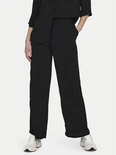JDY Spodnie materiałowe Divya 15271184 Czarny Regular Fit - Spodnie damskie - miniaturka - grafika 1