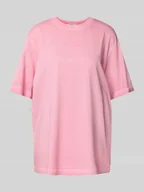 Koszulki i topy damskie - T-shirt o kroju oversized z czystej bawełny - miniaturka - grafika 1