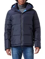 Kurtki męskie - United Colors of Benetton Kurtka męska 29k7un01g, ciemnoniebieska 016, XXXL - miniaturka - grafika 1