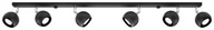 Lampy sufitowe - Sollux Lighting OCULARE 6L Czarny spot SL.0448 SL.0448 - miniaturka - grafika 1