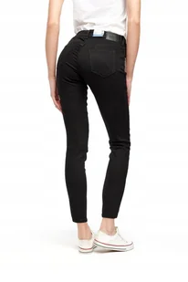 WRANGLER SKINNY PERFECT BLACK W28KLX81H 30/34 - Spodnie damskie - miniaturka - grafika 1