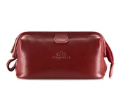 Kosmetyczki, organizery i kuferki - Wittchen Italy kosmetyczka czerwona 21-3-004-3 - miniaturka - grafika 1
