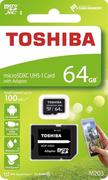 Karty pamięci - Toshiba microSD M203 64GB (THN-M203K0640EA) - miniaturka - grafika 1