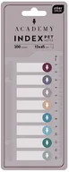 Etykiety samoprzylepne i bloki etykiet - INTERDRUK Zakładki indeksujące z linijką. Dots Academy - miniaturka - grafika 1
