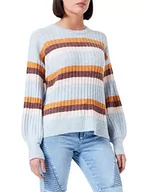 Swetry damskie - ICHI Sweter damski, 144210 / Celestial Blue, S - miniaturka - grafika 1