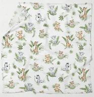 Pieluchy - PIELUCHA MUŚLINOWA KOCYK OTULACZ 120x120cm PRODUKT POLSKI - miniaturka - grafika 1