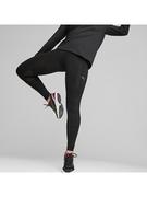 Spodnie sportowe damskie - Puma Legginsy sportowe "Run" w kolorze czarnym - miniaturka - grafika 1