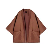 Marynarki i żakiety damskie - Or - Żakardowe kolorowe kimono - miniaturka - grafika 1