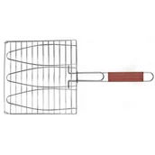 Akcesoria do grilla - Activa Opiekacz potrójny do ryb 26x26 cm - miniaturka - grafika 1