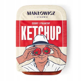 Makłowicz i Synowie Ketchup pikantny mini 120 g - Ketchup - miniaturka - grafika 1