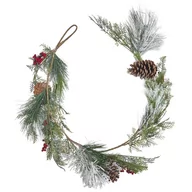 Ozdoby bożonarodzeniowe - Świąteczna girlanda 150 cm zielona SORIA! - miniaturka - grafika 1