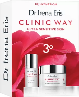 Zestaw Dr Irena Eris Clinic Way 3° Dermokrem Przywracający Młodość Skóry SPF20 - 50ml + 3°+4° Dermokrem Pod Oczy Intensywnie Liftingujący - 15ml - Zestawy kosmetyków damskich - miniaturka - grafika 1