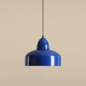 Lampy sufitowe - Como Cobalt lampa wisząca 1-punktowa 946G25 - miniaturka - grafika 1