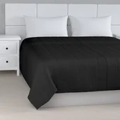 Narzuty - Dekoria Narzuta pikowana w pasy czarny szer.260 × dł.210 cm Etna 500-705-00 - miniaturka - grafika 1