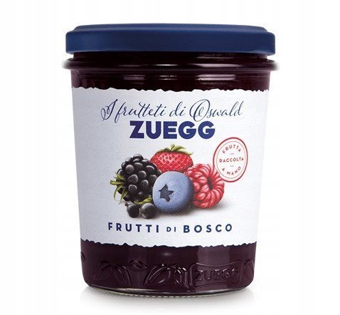 ZUEGG WŁOSKI DŻEM OWOCE LEŚNE 320g