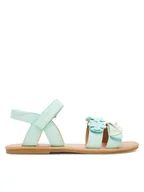 Buty dla dziewczynek - Primigi Sandały 7937922 D Zielony - miniaturka - grafika 1