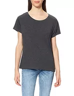 Koszulki i topy damskie - O'Neill O'Neill Koszulka damska Essential z okrągłym dekoltem, z krótkim rękawem, z okrągłym dekoltem czarny czarny (Black Out) XL 1P7324 - miniaturka - grafika 1