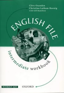 English File Intermediate Workbook Without Key - Książki do nauki języka angielskiego - miniaturka - grafika 1