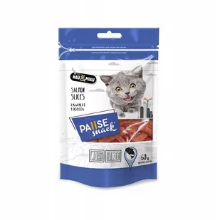 Hau&Miau Pausesnack przysmak dla kota, kawałki łososia 60g - Przysmaki dla kotów - miniaturka - grafika 1