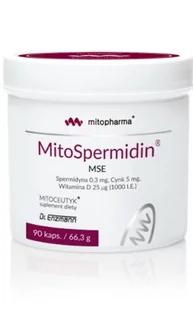 Dr. Enzmann MSE MitoSpermidin (90 kaps.) - Suplementy naturalne - miniaturka - grafika 1