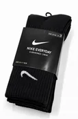 Skarpetki męskie - Skarpety NIKE gróbe rozmiar 42-46 3 pary czarne (10327) - miniaturka - grafika 1