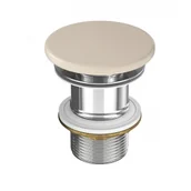 Korki do umywalek - CERSANIT K677-093 CERAMICZNY KOREK DO UMYWALEK LARGA BEZ PRZELEWU BEŻOWY MAT - miniaturka - grafika 1