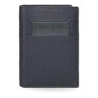 Portfele - Pepe Jeans Checkbox Portfel pionowy z portmonetką Niebieski 8,5x11,5x1 cms Skóra, niebieski, Talla única, Portfolio pionowe z toreb - miniaturka - grafika 1
