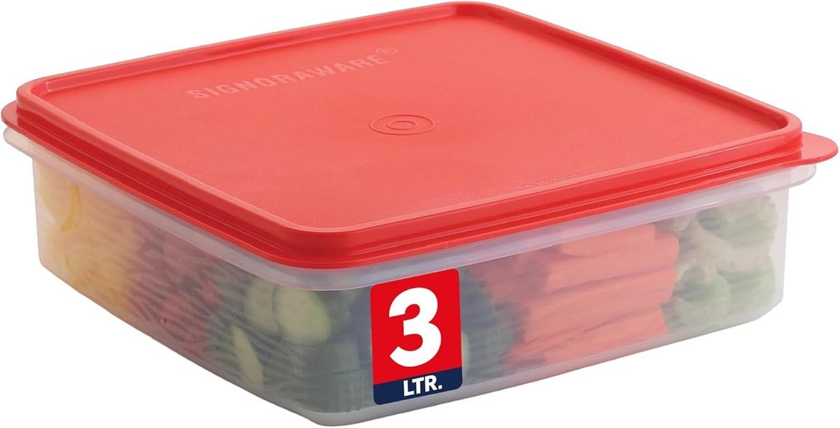 Plastikowy pojemnik do przechowywania z pokrywką, pojemnik na babeczki 3 l, szczelny, hermetyczny, bez BPA, z pokrywką, do przechowywania żywności, ..