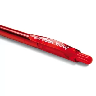 Długopis automatyczny PENTEL BK417A czerwony 1szt. - Długopisy - miniaturka - grafika 1