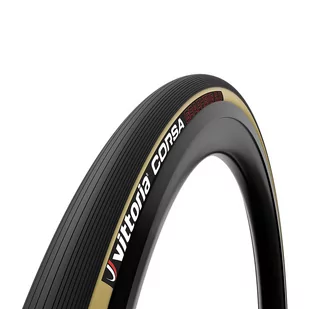 Vittoria Corsa Folding Tyre 700x28C Graphene 2.0, beige 28-622 | 700x28c 2021 Opony szosowe 472219 - Opony rowerowe - miniaturka - grafika 1