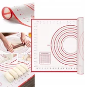 Akcesoria i części AGD - Duża mata silikonowa stolnica do pracy z Thermomix / Monsieur Cuisine - miniaturka - grafika 1