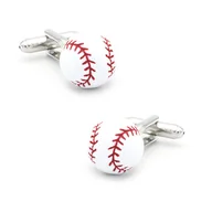 Spinki do mankietów i krawatów - SPINKI DO MANKIETÓW Baseball piłka gra koszuli - miniaturka - grafika 1
