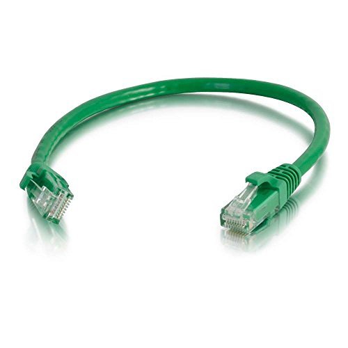 C2G 83205 5 m zielony Cat5e Ethernet RJ45 kabel sieciowy o wysokiej prędkości, kabel LAN Cat5e nieekranowany kabel krosowy UTP z PCW