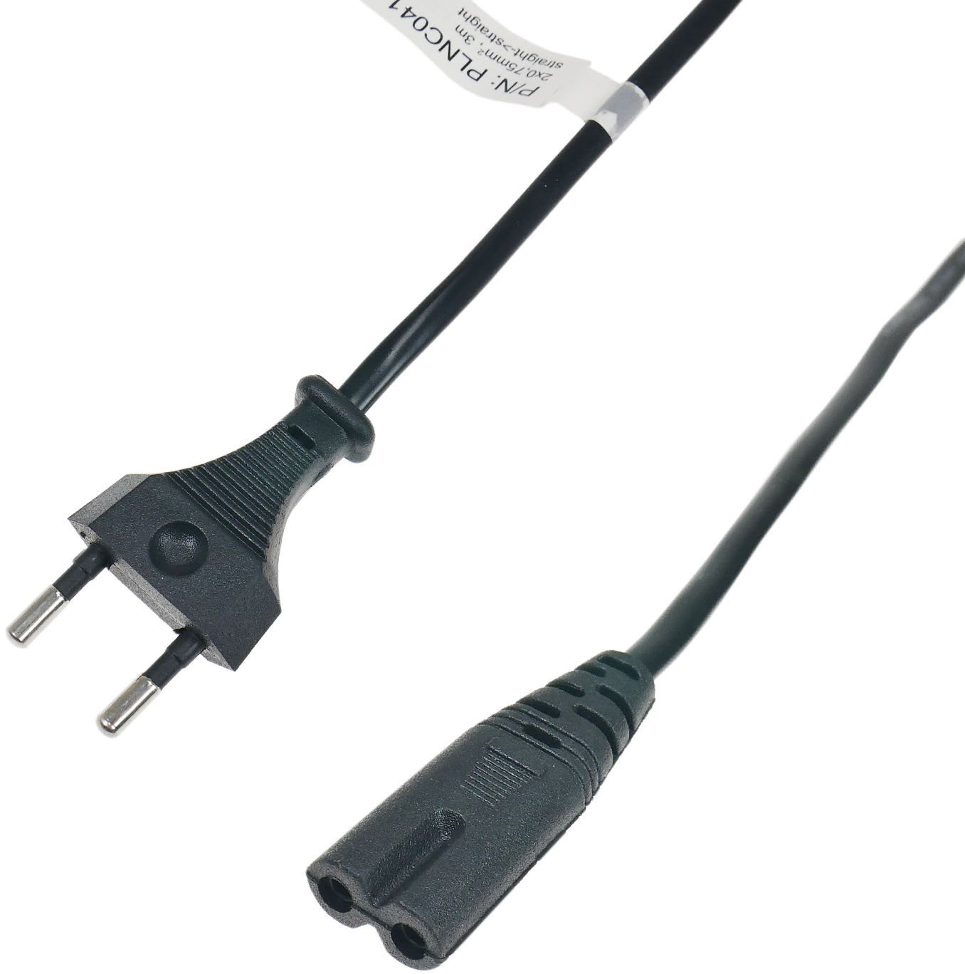 Przewód zasilający 230V C7 prosty 3m