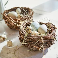 Wielkanoc - Ozdobne gniazdo, zestaw 2 szt. Libers - miniaturka - grafika 1