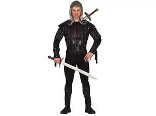 STRÓJ WIEDŹMIN GERALT CZARNY M(48-50) - Stroje karnawałowe - miniaturka - grafika 1
