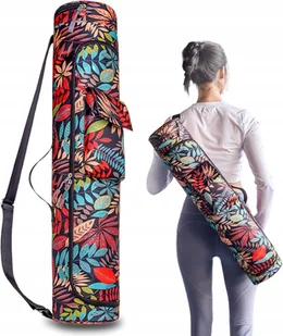 TORBA POKROWIEC NA MATĘ DO JOGI WODOODPORNA NA RAMIĘ DUŻA KIESZENIE 76CM - Torby sportowe - miniaturka - grafika 1