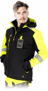 Kurtka ochronna softshell, męska LH RAUT-SH BY r. M - Odzież robocza - miniaturka - grafika 1