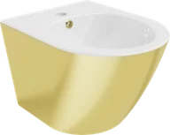 Bidety - Mexen Lena bidet wiszący, biały/złoty - 35224806 - miniaturka - grafika 1