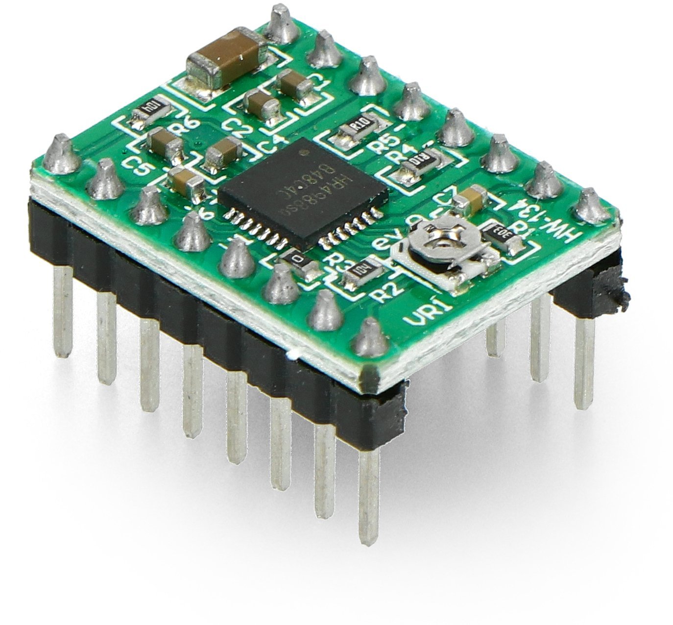 Sterownik silnika krokowego A4988 RepRap - zielony} MOD-02964