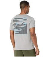 Koszulki męskie - Fjällräven Męski T-shirt Torneträsk M podkoszulek szary Szary (Shark Grey) XXL - miniaturka - grafika 1
